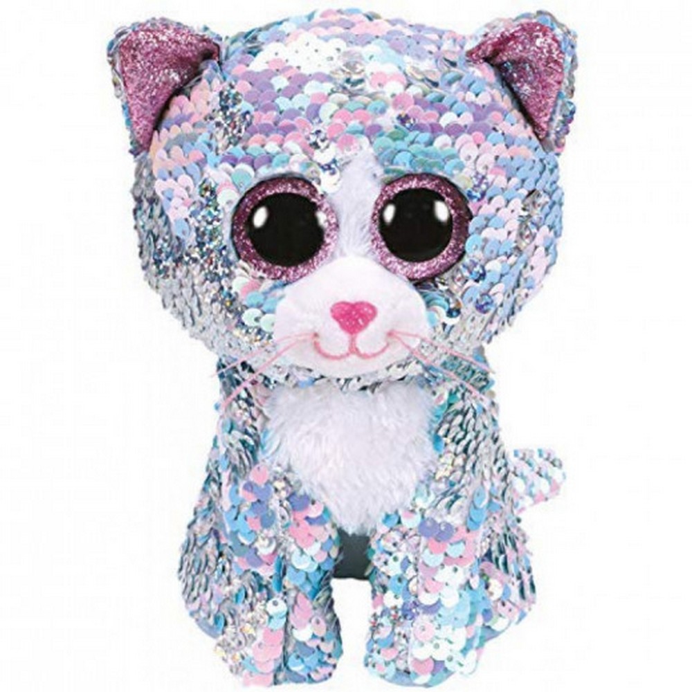 Ty Flippables Whimsy Blue Cat