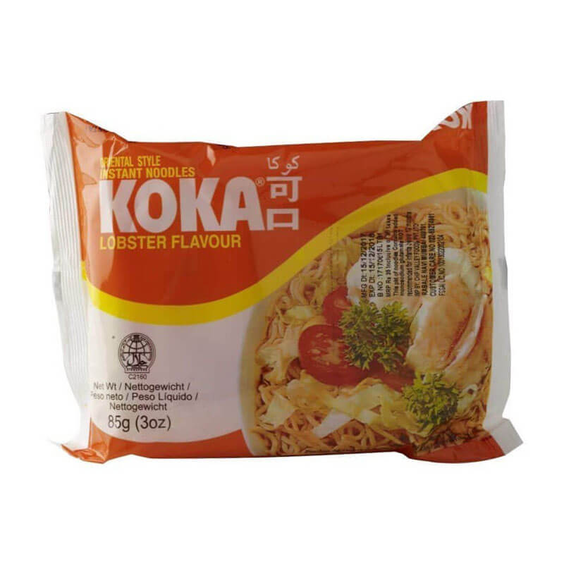 KOKA Oriental Instant Lobster Flavour Noodles 85g